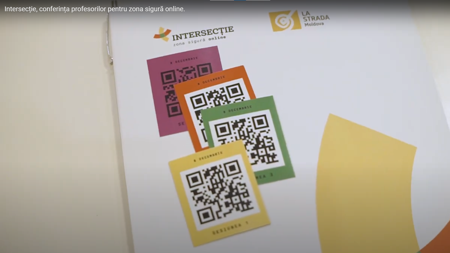 Intersecție, conferința profesorilor pentru zona sigură online (2018)