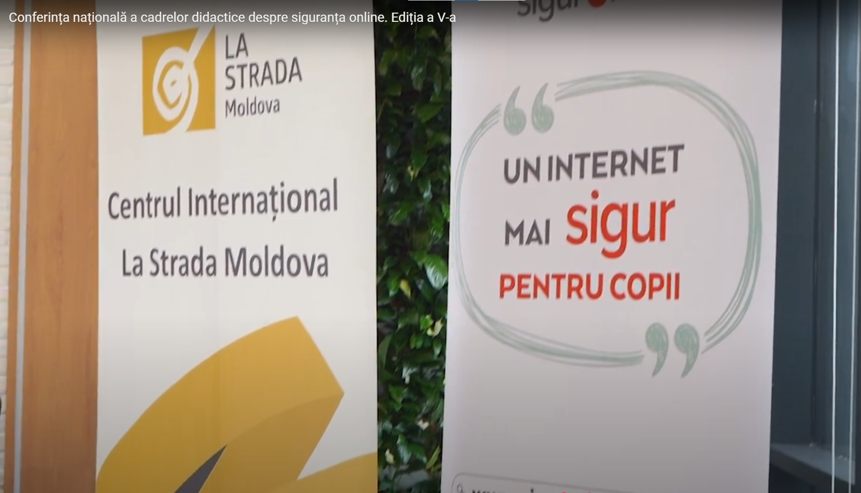 Conferința națională a cadrelor didactice despre siguranța online. Ediția a V-a