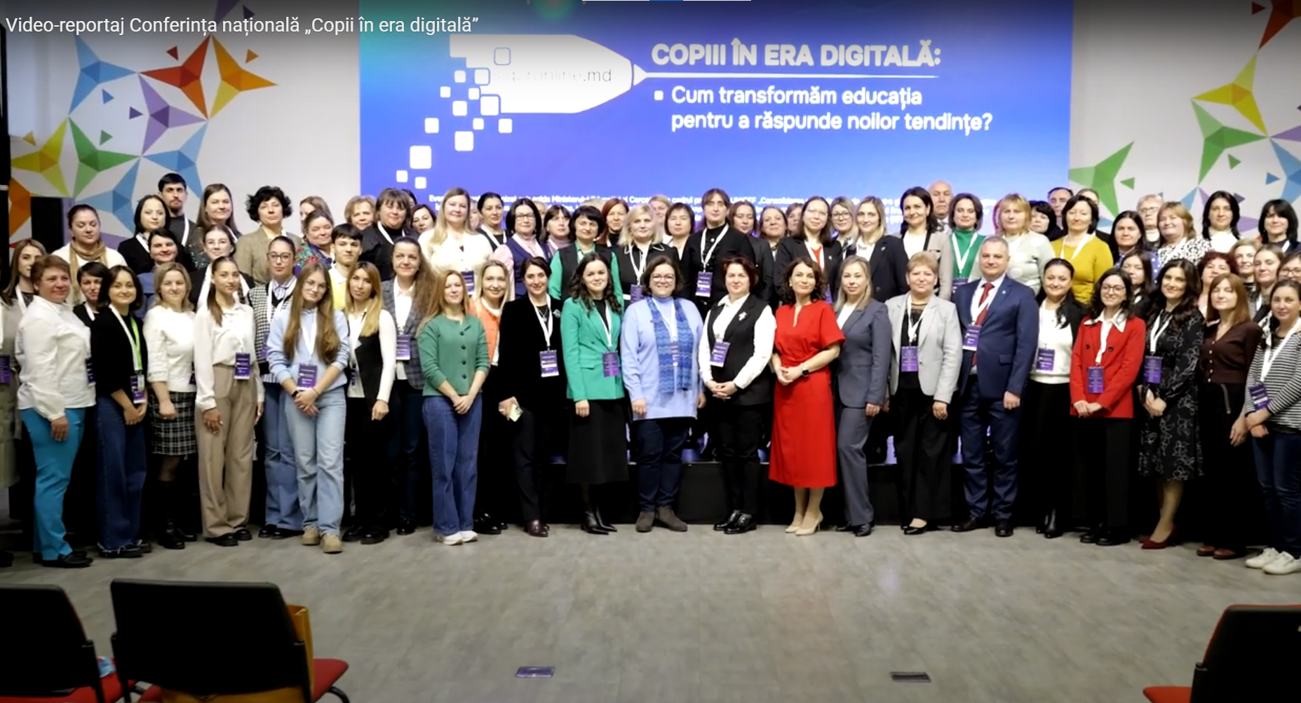 Video-reportaj Conferința națională „Copii în era digitală” (2024)