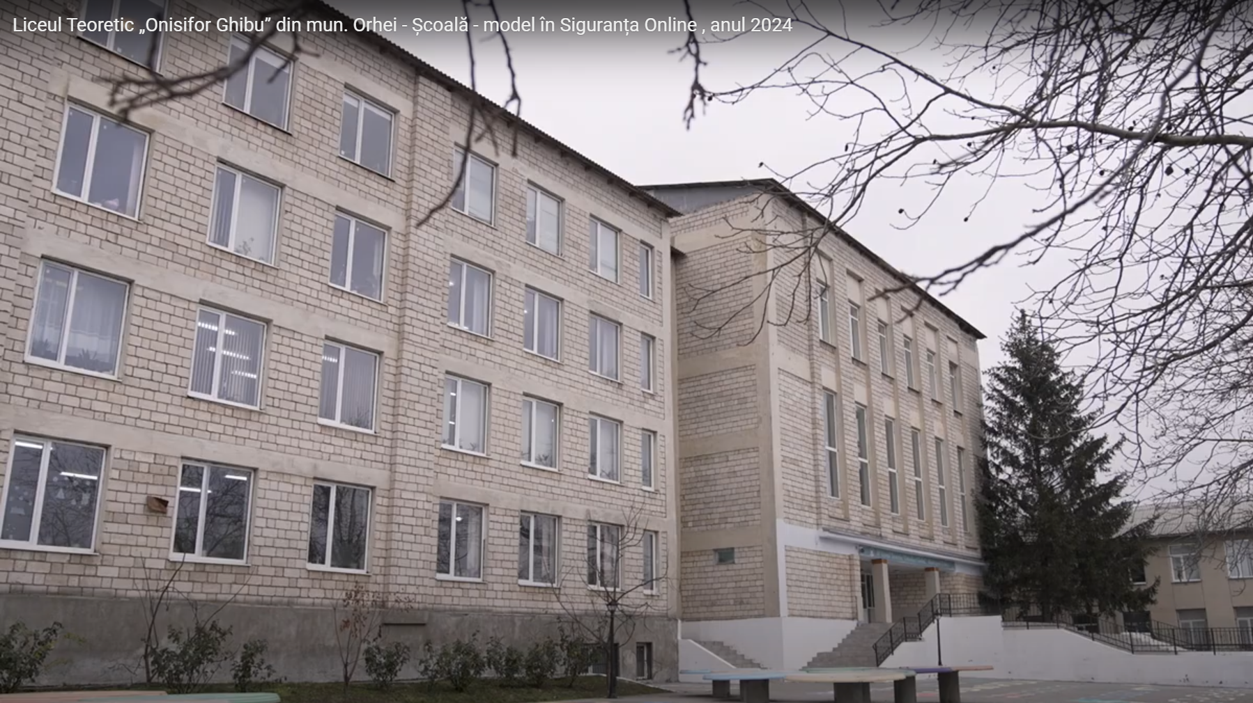 Liceul Teoretic „Onisifor Ghibu” din mun. Orhei – Școală – model în Siguranța Online, anul 2024