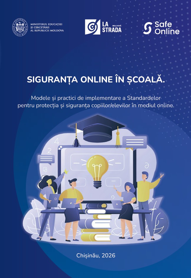 Broșură „SIGURANȚA ONLINE ÎN ȘCOALĂ”
